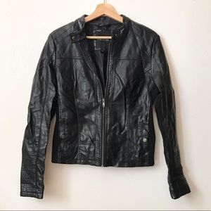 Maurices • Black Faux Leather Jacket